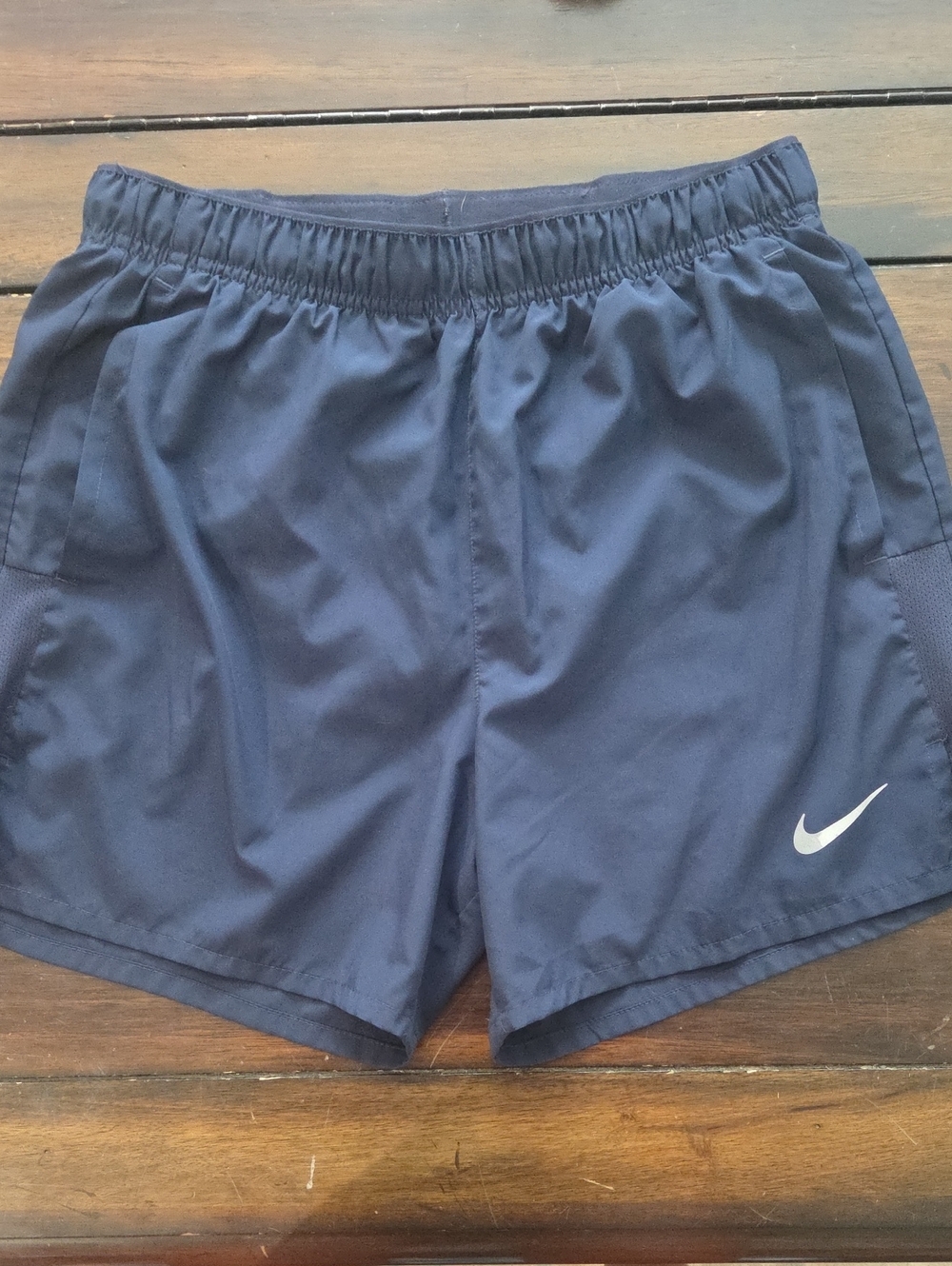 Nike Navy Athletic DRI-FIT Shorts with liner SMALL
